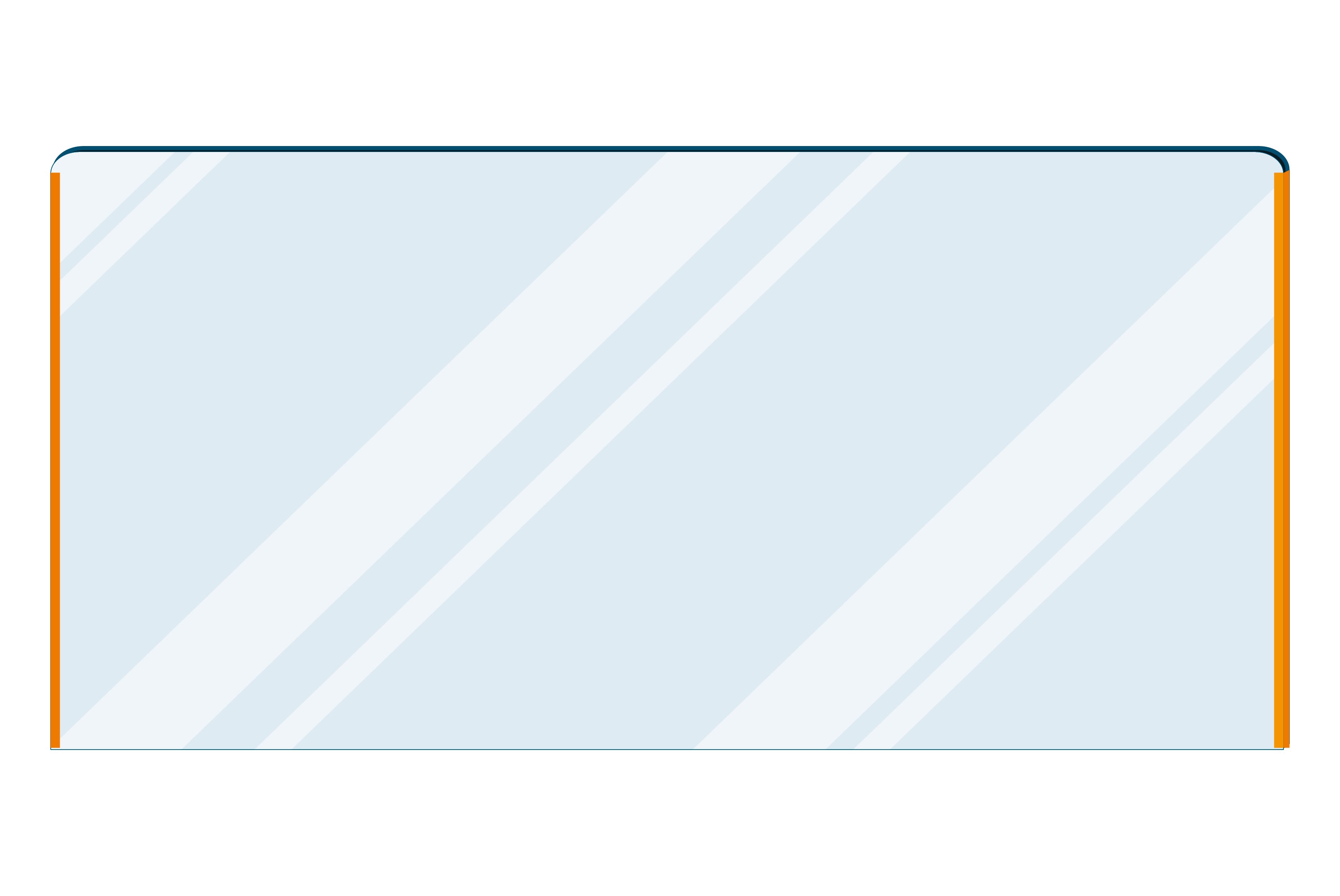 Barriere parafiato in plexiglas per casse negozi e supermercati C150 - cm 150x75h