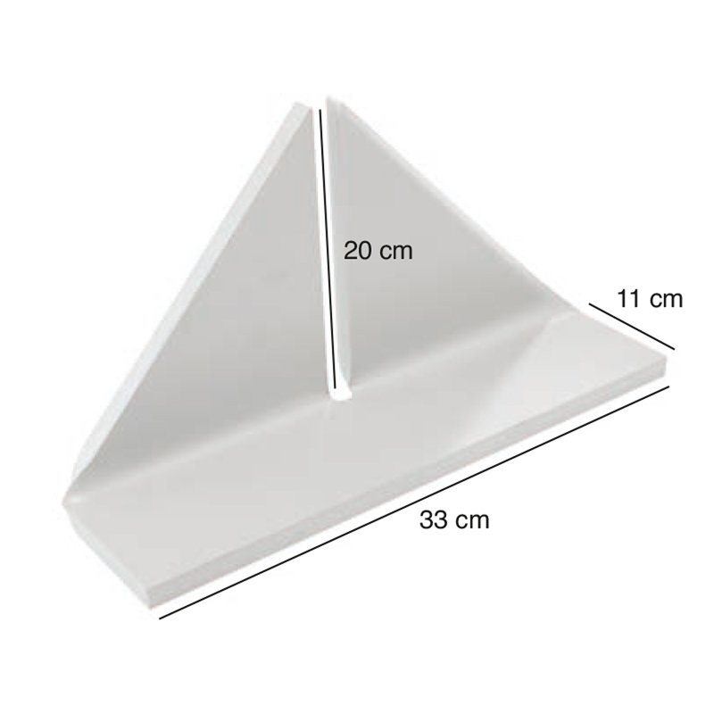 Supporti da banco extra per pannello barriera parafiato Coppia sostegni extra