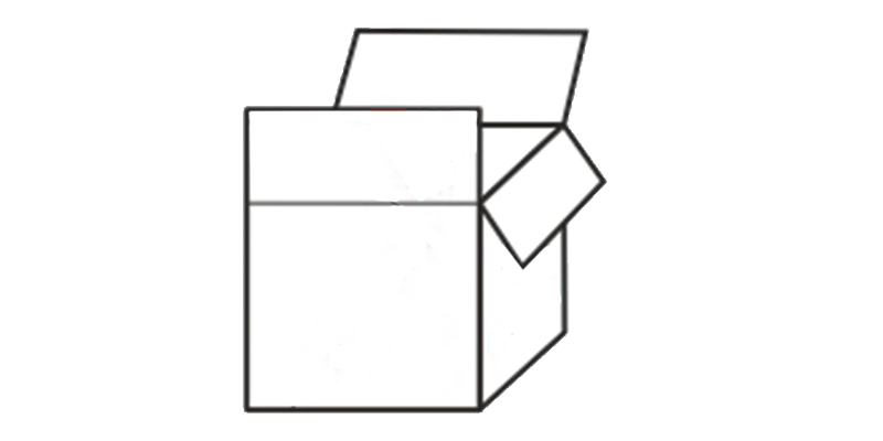 Art.513 - Pile zip lunga Cartone con merce sfusa