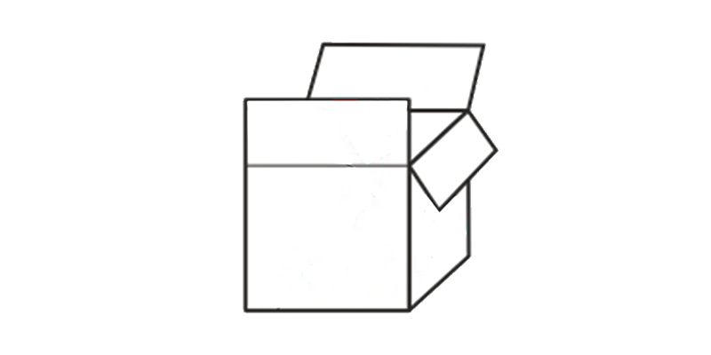 Art.073 - Poncho Cartone con merce sfusa